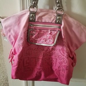 Rare Limited Edition Coach XL Poppy bag